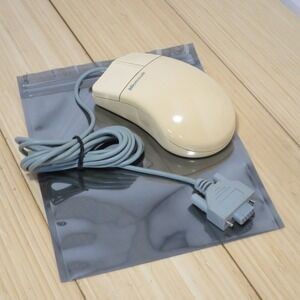 Vintage Microsoft 58266 Serial Wired Mouse 2.0A - Tested - 02